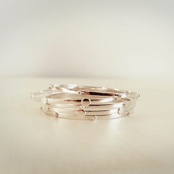 Grained Bangles